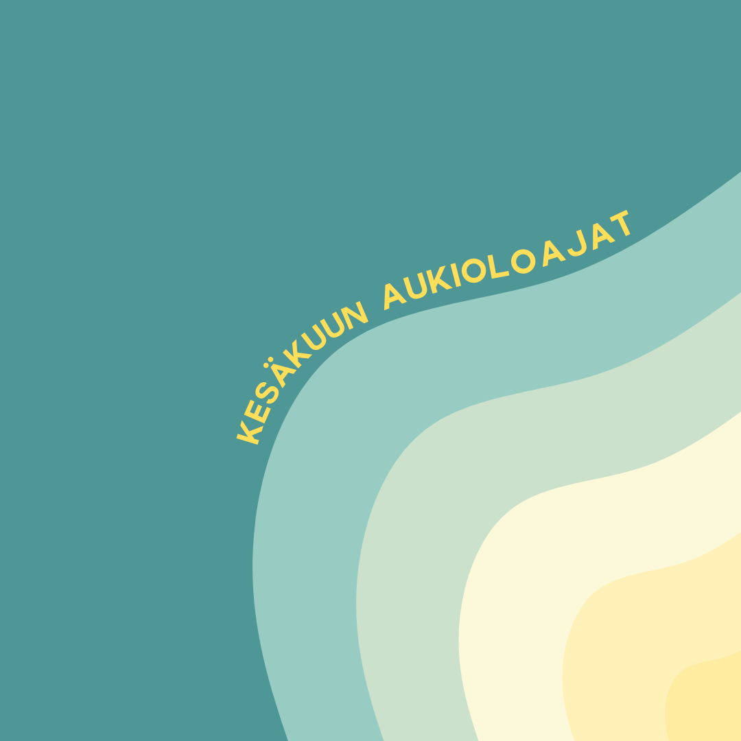 kesäkuun aukioloajat