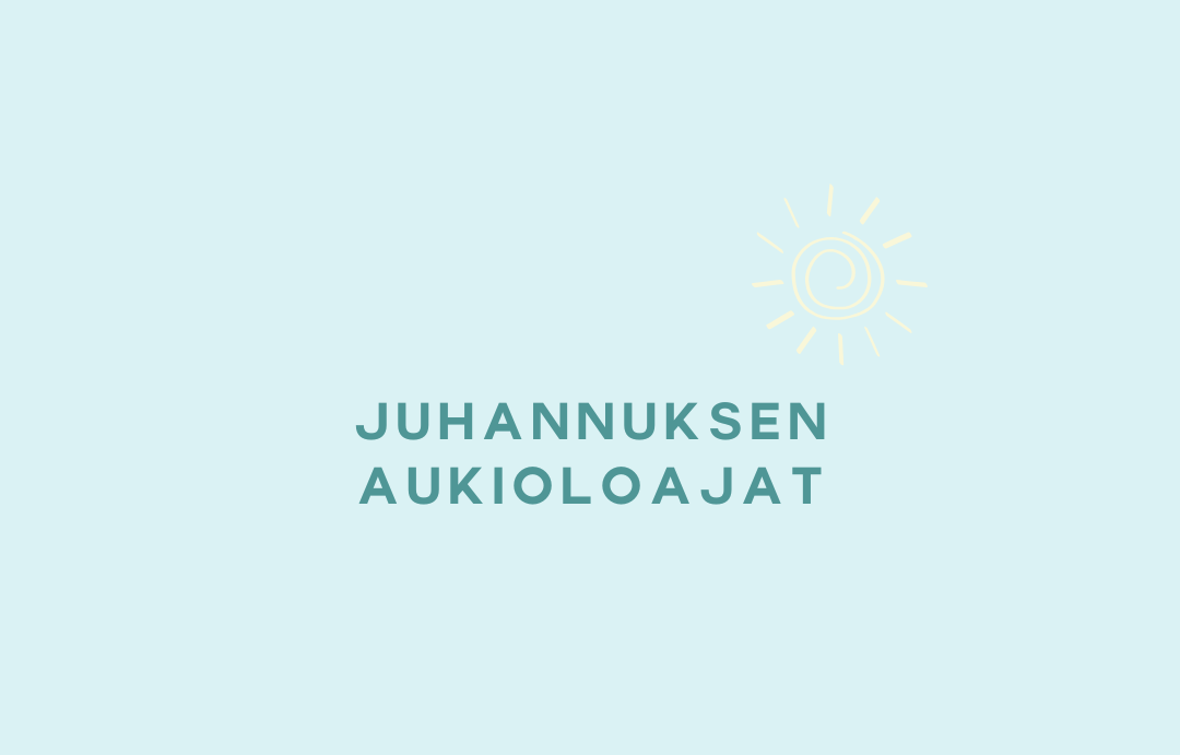 juhannuksen aukioloajat